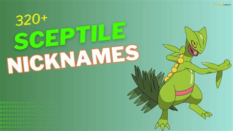 sceptile names